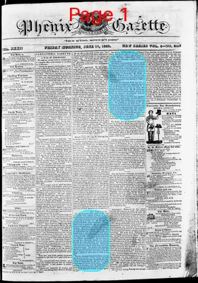 Page thumbnail for Phenix Gazette
