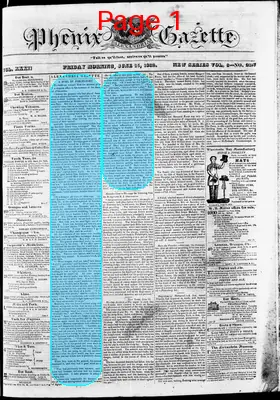 Page thumbnail for Phenix Gazette