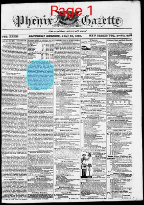 Page thumbnail for Phenix Gazette