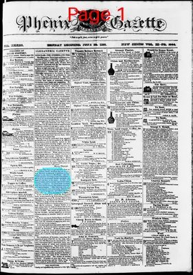 Page thumbnail for Phenix Gazette