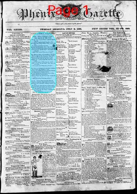 Page thumbnail for Phenix Gazette