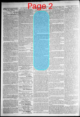 Page thumbnail for Alexandria Gazette