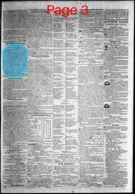 Page thumbnail for Alexandria Gazette