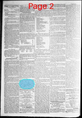 Page thumbnail for Alexandria Gazette