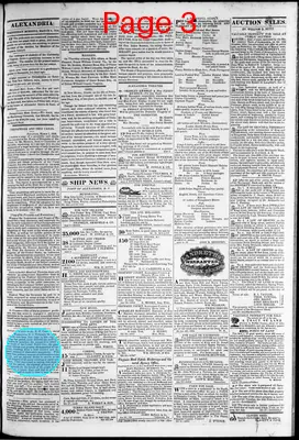 Page thumbnail for Alexandria Gazette