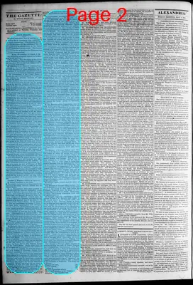 Page thumbnail for Alexandria Gazette