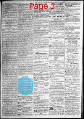 Page thumbnail for Alexandria Gazette