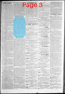 Page thumbnail for Alexandria Gazette