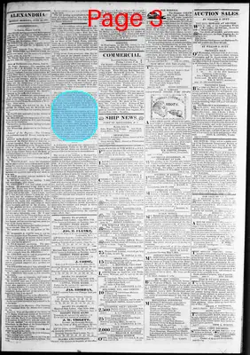 Page thumbnail for Alexandria Gazette