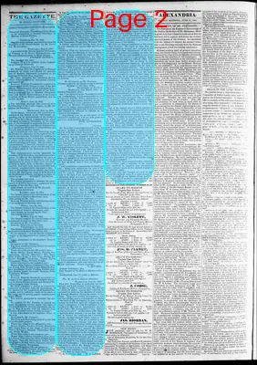 Page thumbnail for Alexandria Gazette