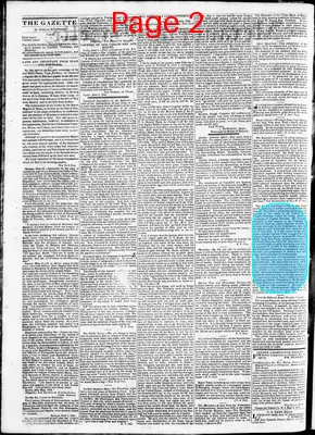 Page thumbnail for Alexandria Gazette