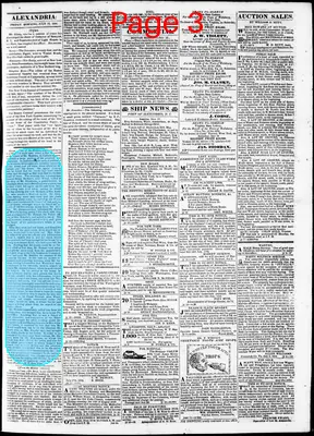 Page thumbnail for Alexandria Gazette