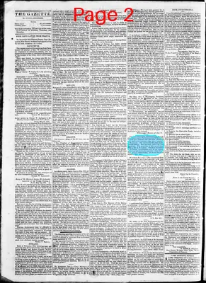 Page thumbnail for Alexandria Gazette