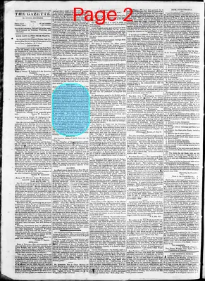 Page thumbnail for Alexandria Gazette