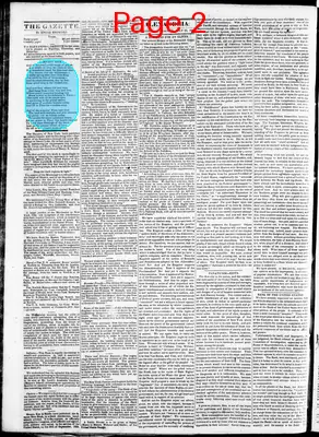 Page thumbnail for Alexandria Gazette