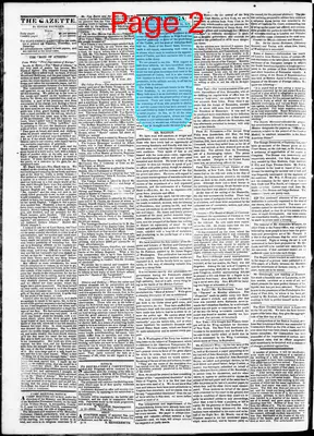 Page thumbnail for Alexandria Gazette