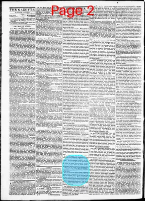 Page thumbnail for Alexandria Gazette