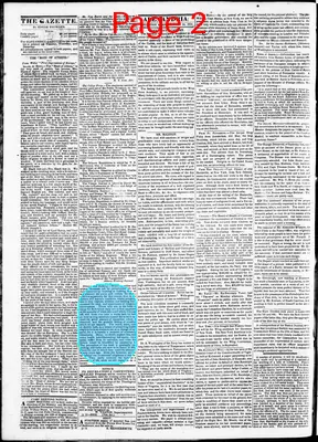 Page thumbnail for Alexandria Gazette