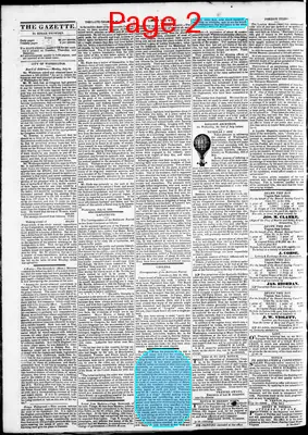 Page thumbnail for Alexandria Gazette