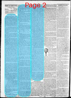Page thumbnail for Alexandria Gazette