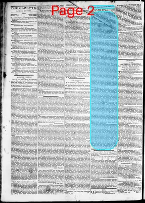 Page thumbnail for Alexandria Gazette