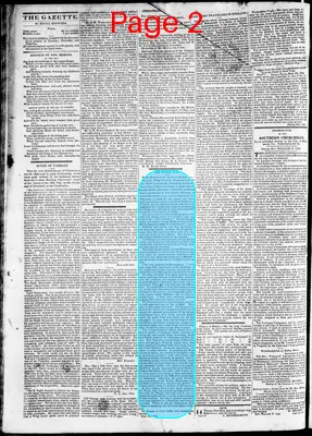 Page thumbnail for Alexandria Gazette
