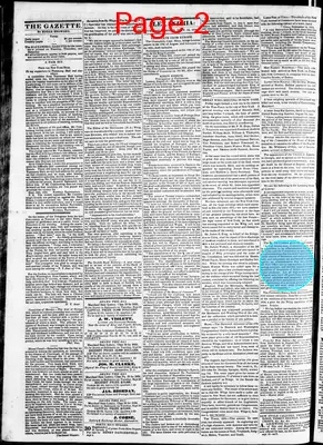 Page thumbnail for Alexandria Gazette