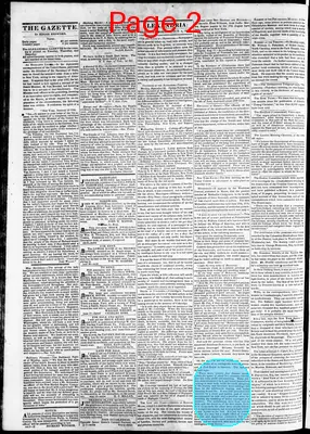 Page thumbnail for Alexandria Gazette