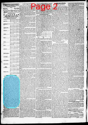 Page thumbnail for Alexandria Gazette