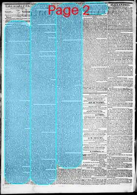 Page thumbnail for Alexandria Gazette