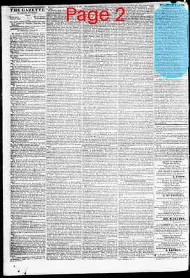 Page thumbnail for Alexandria Gazette