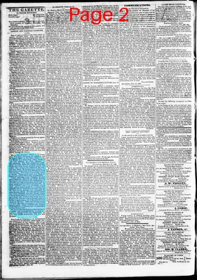 Page thumbnail for Alexandria Gazette