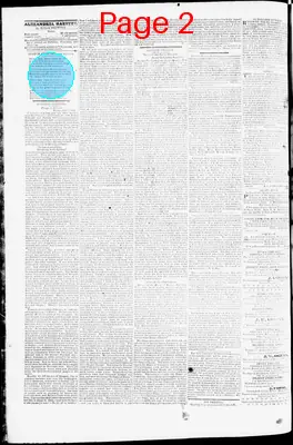 Page thumbnail for Alexandria Gazette