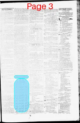 Page thumbnail for Alexandria Gazette