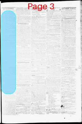 Page thumbnail for Alexandria Gazette