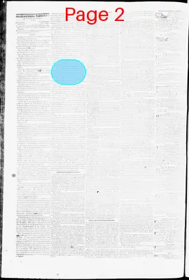 Page thumbnail for Alexandria Gazette