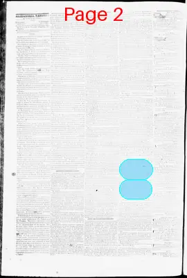 Page thumbnail for Alexandria Gazette