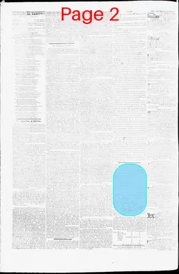 Page thumbnail for Alexandria Gazette
