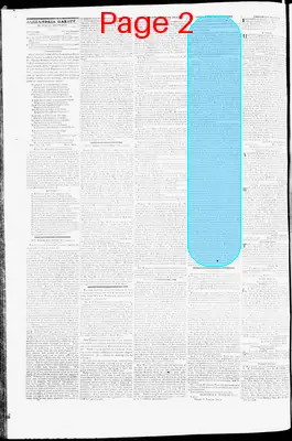 Page thumbnail for Alexandria Gazette