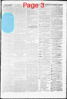 Page thumbnail for Alexandria Gazette