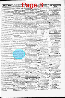 Page thumbnail for Alexandria Gazette