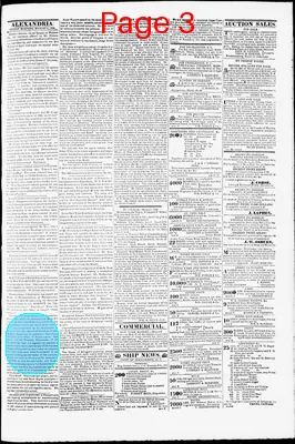 Page thumbnail for Alexandria Gazette
