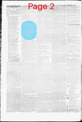 Page thumbnail for Alexandria Gazette