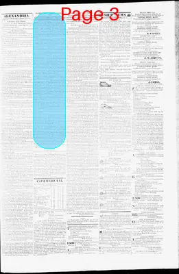 Page thumbnail for Alexandria Gazette