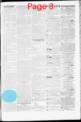 Page thumbnail for Alexandria Gazette