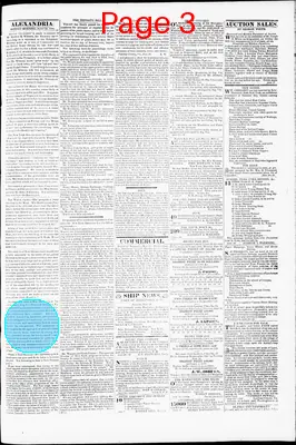 Page thumbnail for Alexandria Gazette