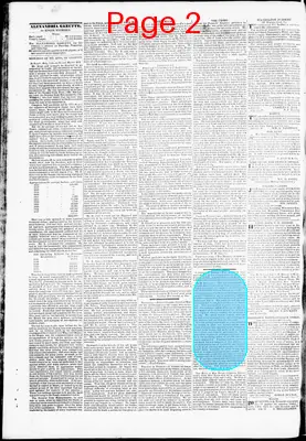 Page thumbnail for Alexandria Gazette