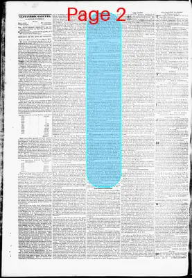 Page thumbnail for Alexandria Gazette