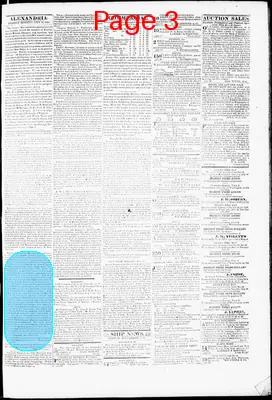 Page thumbnail for Alexandria Gazette