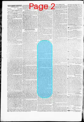Page thumbnail for Alexandria Gazette